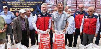 Kahramanmaraş'ta üreticiye can suyu: 47 ton soya tohumu dağıtıldı
