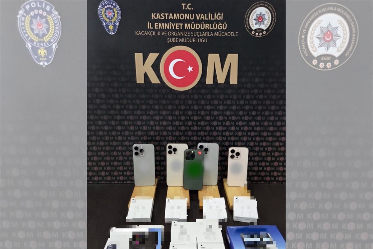 Kastamonu'da düzenlenen kaçakçılık operasyonunda 3 zanlı yakalandı