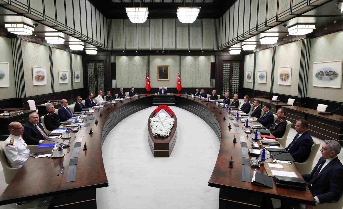Cumhurbaşkanı Erdoğan başkanlığında gerçekleştirilen MGK toplantısı