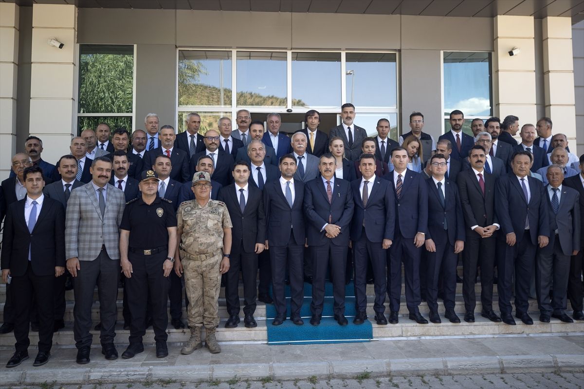 Milli Eğitim Bakanı Tekin, Tunceli Valiliğini ziyaret etti