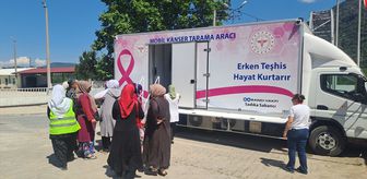 Sakarya'da kanser tarama hizmeti vatandaşların ayağına götürülüyor