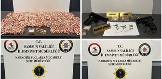 Samsun'da uyuşturucu operasyonunda 10 şüpheli yakalandı