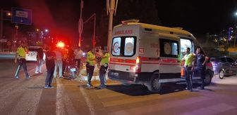 Siirt'te otomobille çarpışan motosikletin sürücüsü ağır yaralandı
