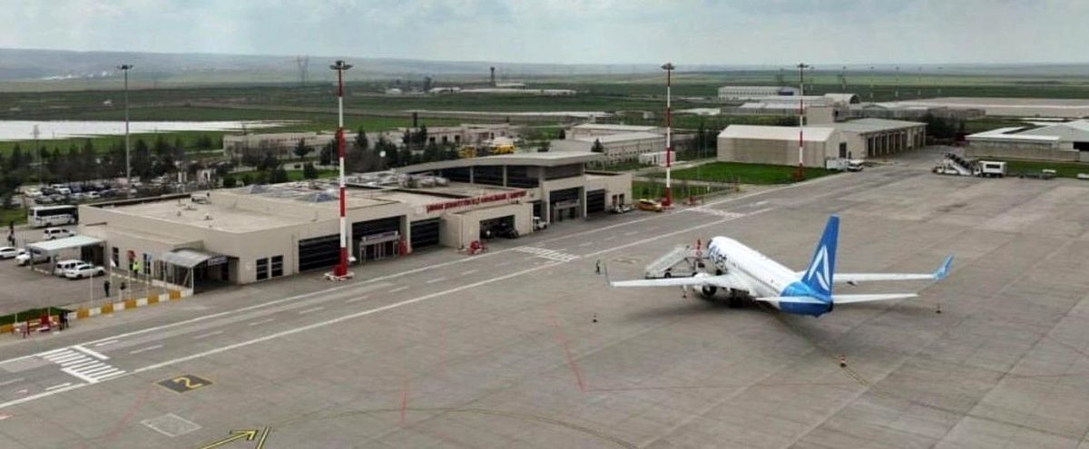 Şırnak Şerafettin Elçi Havalimanı'nda uçak ve yolcu hareketliliği