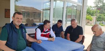 Tekirdağ Tarım ve Orman Müdürü Aksoy üreticilerle buluştu