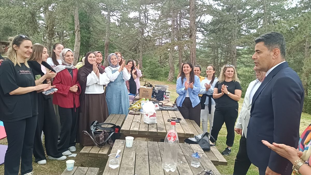 Ulaştırma ve Altyapı Bakan Yardımcısı Boyraz Küçükelmalı Tabiat Parkı'nı ziyaret etti