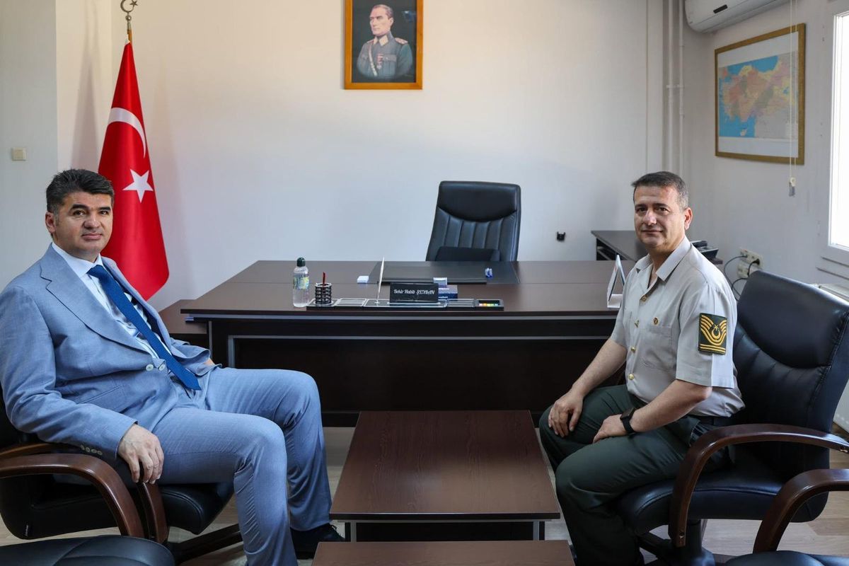 Vali Kalaylı'dan Askerlik Şubesi'ne ziyaret