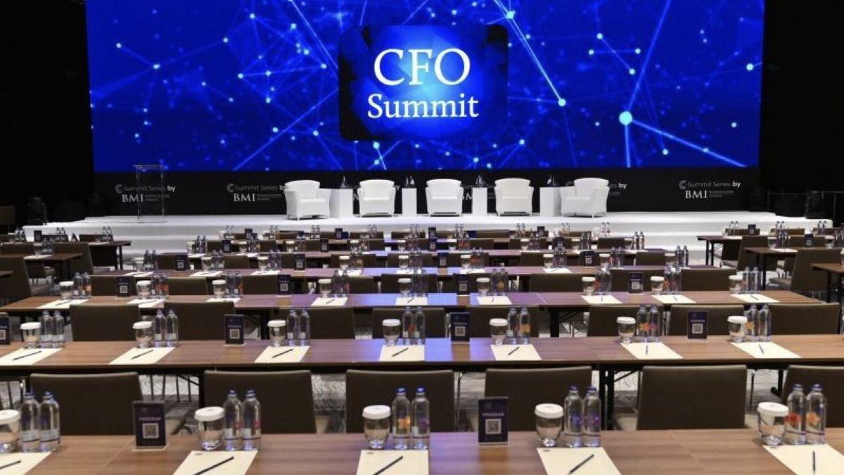 CFO Summit 2026 etkinliğinden genel bir görünüm