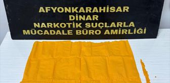 Afyonkarahisar'da uyuşturucu operasyonunda yakalanan 3 zanlı tutuklandı
