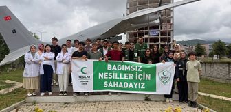 Alaçamlı öğrenciler Samsun'daki tarihi ve turistik yerleri gezdi