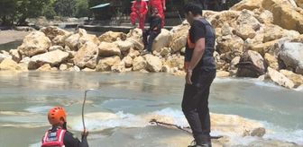 Antalya'da çayda akıntıya kapılan kişiyi arama çalışmaları sürüyor