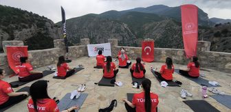 Ardanuç'ta yoga etkinliği düzenlendi