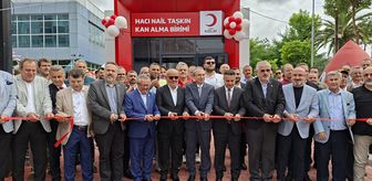Bafra'da Türk Kızılay Hacı Nail Taşkın Kan Alma Birimi hizmete açıldı