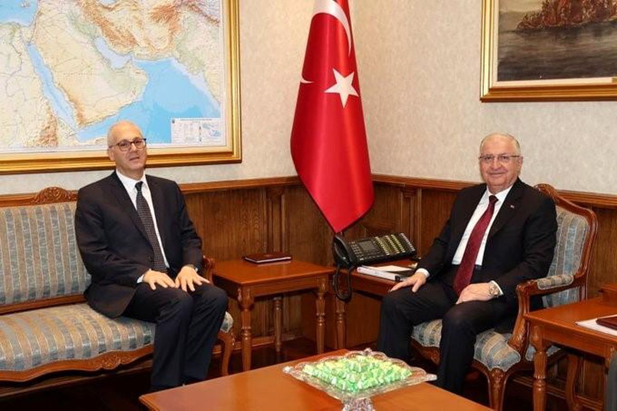 Bakan Güler, Mısır Büyükelçisi'ni kabul etti