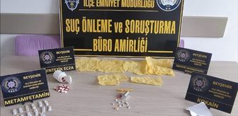 Beyşehir'de uyuşturucu operasyonunda 3 şüpheli yakalandı