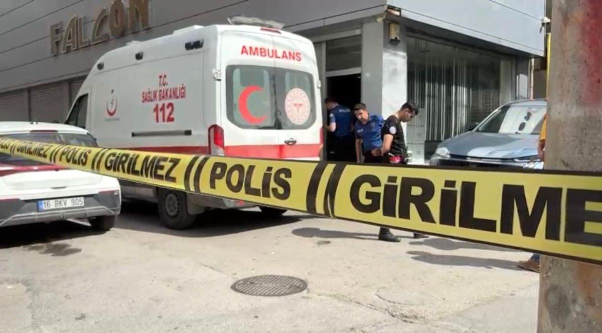 Bursa'da olay yeri inceleme ekipleri