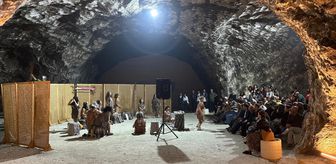 Çankırı'da yerin 150 metre altında tiyatro oyunu sahnelendi
