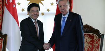 Erdoğan, Singapur Başbakanı'nı resmi törenle karşıladı