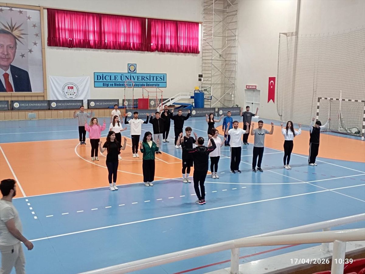 Dicle Üniversitesinde 'Halka Açık Spor Okulları Projesi' başladı