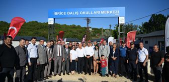 Edirne'de İbrice Limanı Dalış Okulları hizmet binaları törenle açıldı