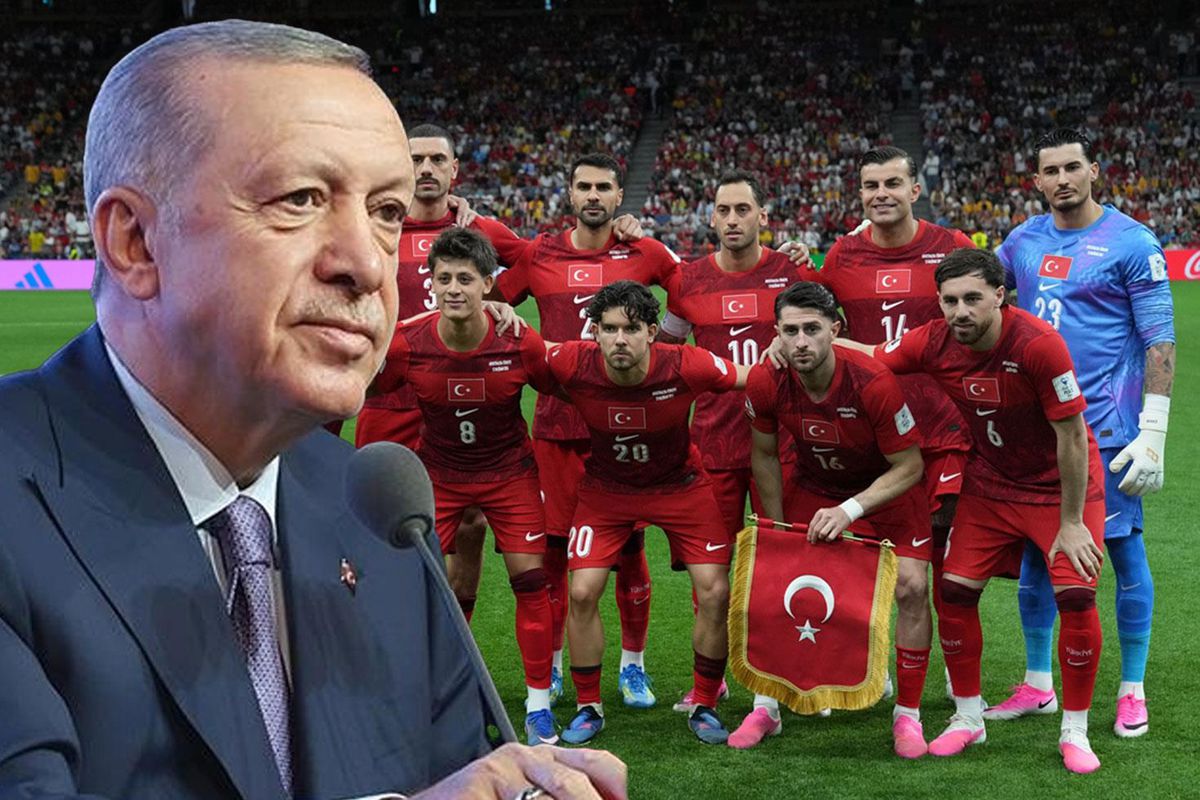 Cumhurbaşkanı Recep Tayyip Erdoğan konuşurken