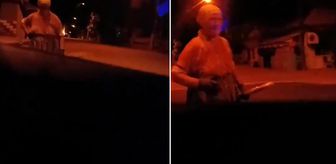Esrarengiz köyde korku dolu anlar! Bir anda karşılarına çıktı