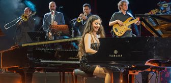 Genç müzisyen Su Yavuz, Akra Caz Festivali'nde sahne aldı