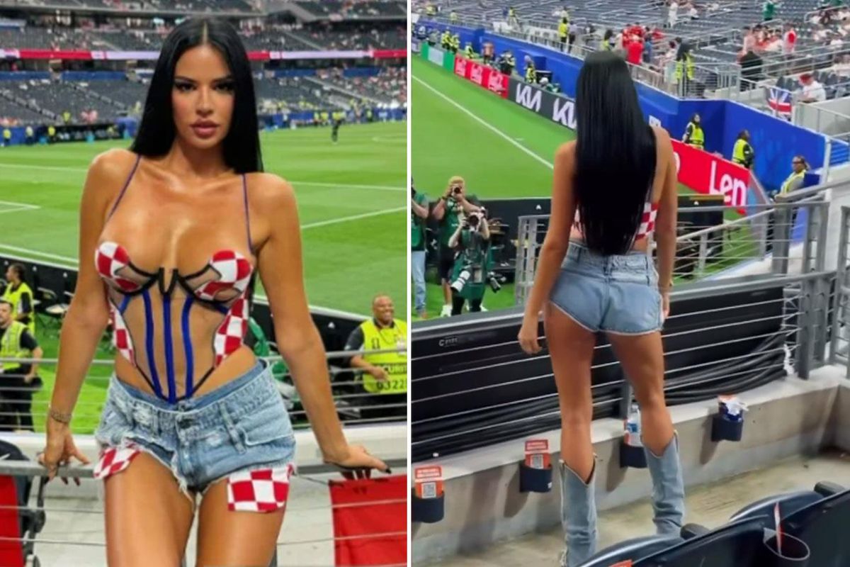 Ivana Knöll 2026 Dünya Kupası tribünlerinde