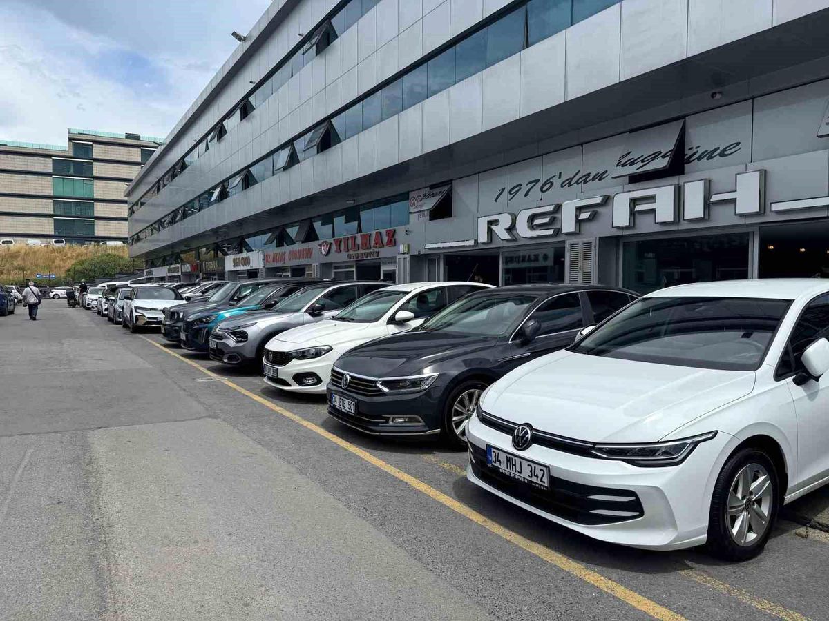 İkinci el araç piyasasında durgunluk sürüyor