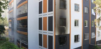 Kilis'te evde çıkan yangında 4 kişi dumandan etkilendi