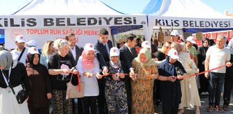 Kilis'te Toplum ve Ruh Sağlığı Merkezi el sanatları sergisi açıldı