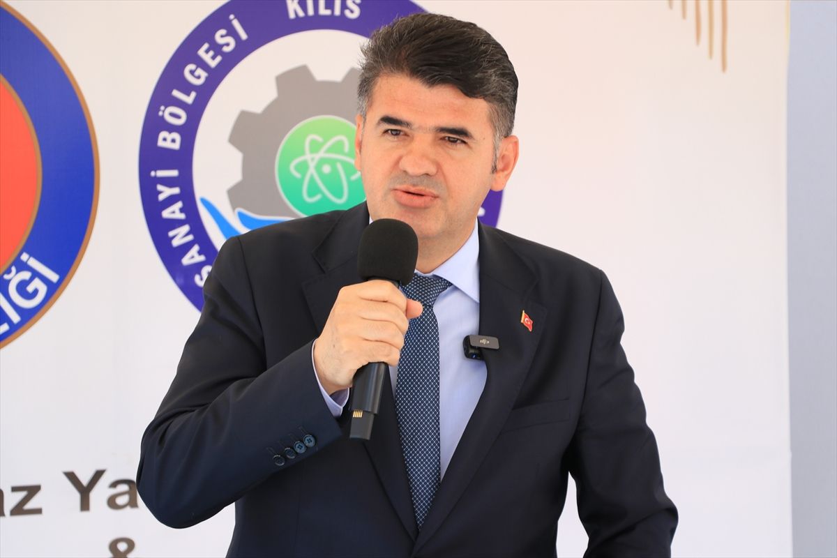 Kilis'te dev OSB'ye doğal gaz verildi