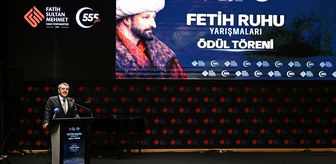 Milli Eğitim Bakanı Tekin 'Fetih Ruhu Yarışmaları Ödül Töreni'nde konuştu Açıklaması