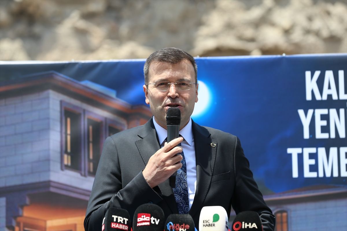 Niğde'de 'Kale Koruma ve Yenileme Projesi'nin temel atma töreni düzenlendi