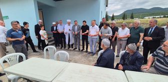 Niksar OSB'de yapımı tamamlanan Ahi Evran Camisi ibadete açıldı