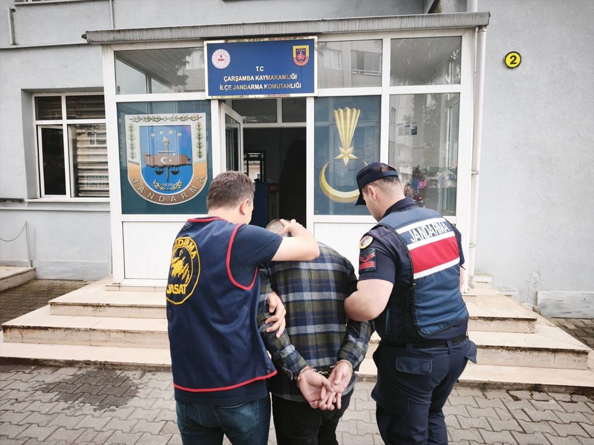 Samsun'da 16 yıl 3 ay hapis cezası bulunan hükümlü yakalandı