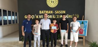 Sason'da başarılı sporcular ödüllendirildi