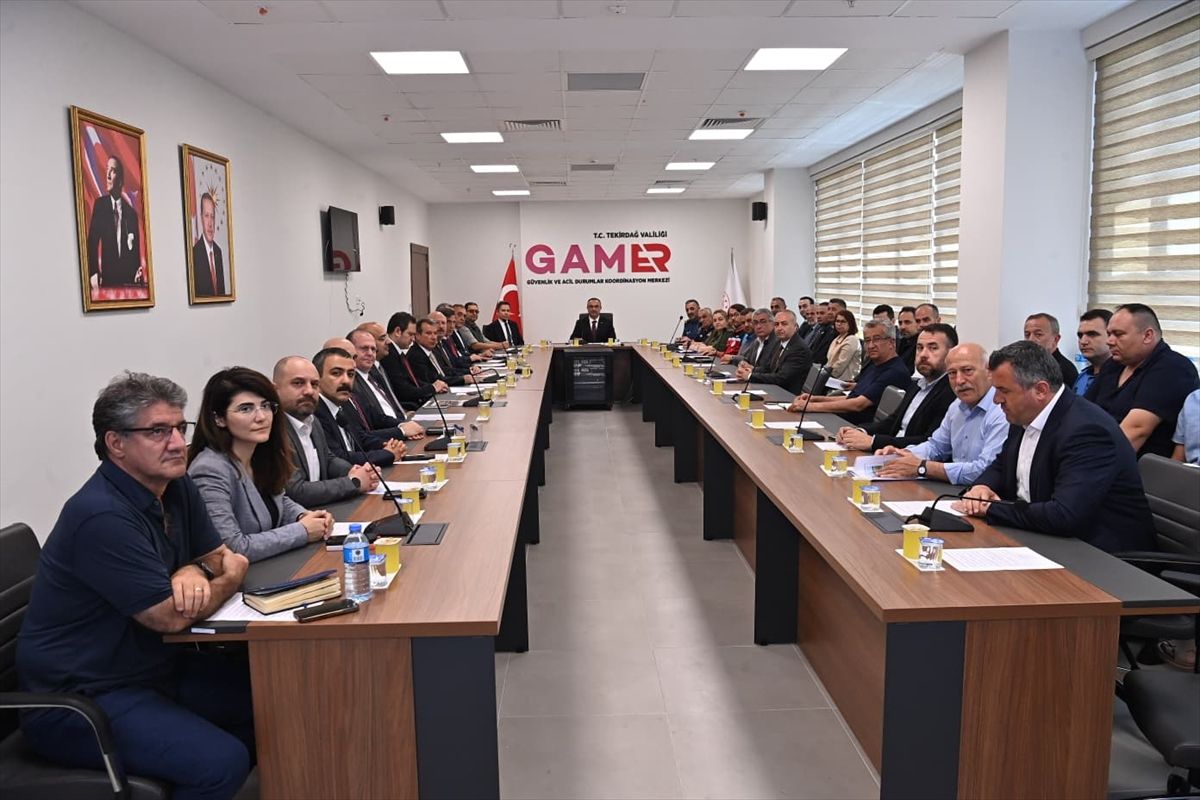 Tekirdağ'da İl Hayvanları Koruma Kurulu toplantısı yapıldı
