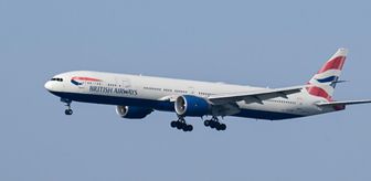 Tokyo'daki havalimanında British Airways yolcu uçağında akıllı telefon alev aldı