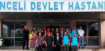 Tunceli'de deprem ve arama kurtarma tatbikatı düzenlendi