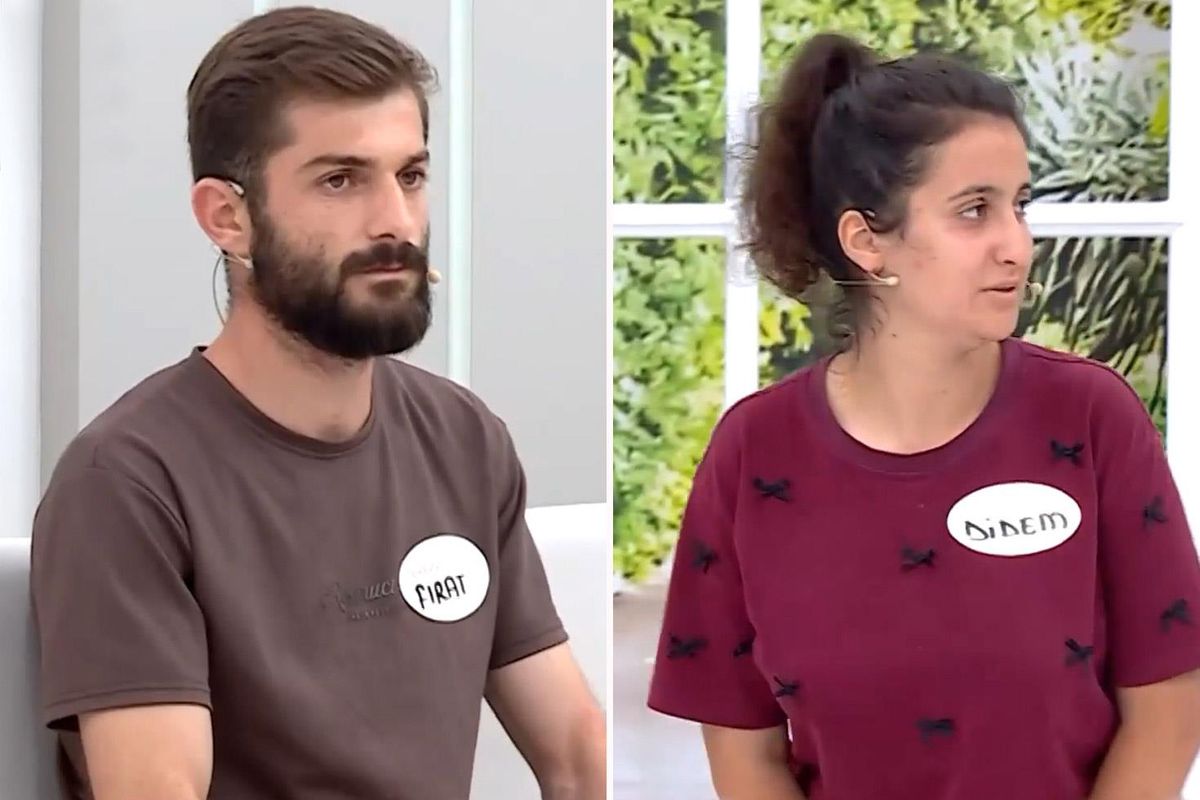 Didem ve çocukları Esra Erol programında bulunduktan sonraki görüntüsü.