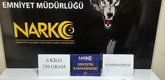 Adana'da otomobilde 6 kilo 250 gram sentetik uyuşturucu ele geçirildi