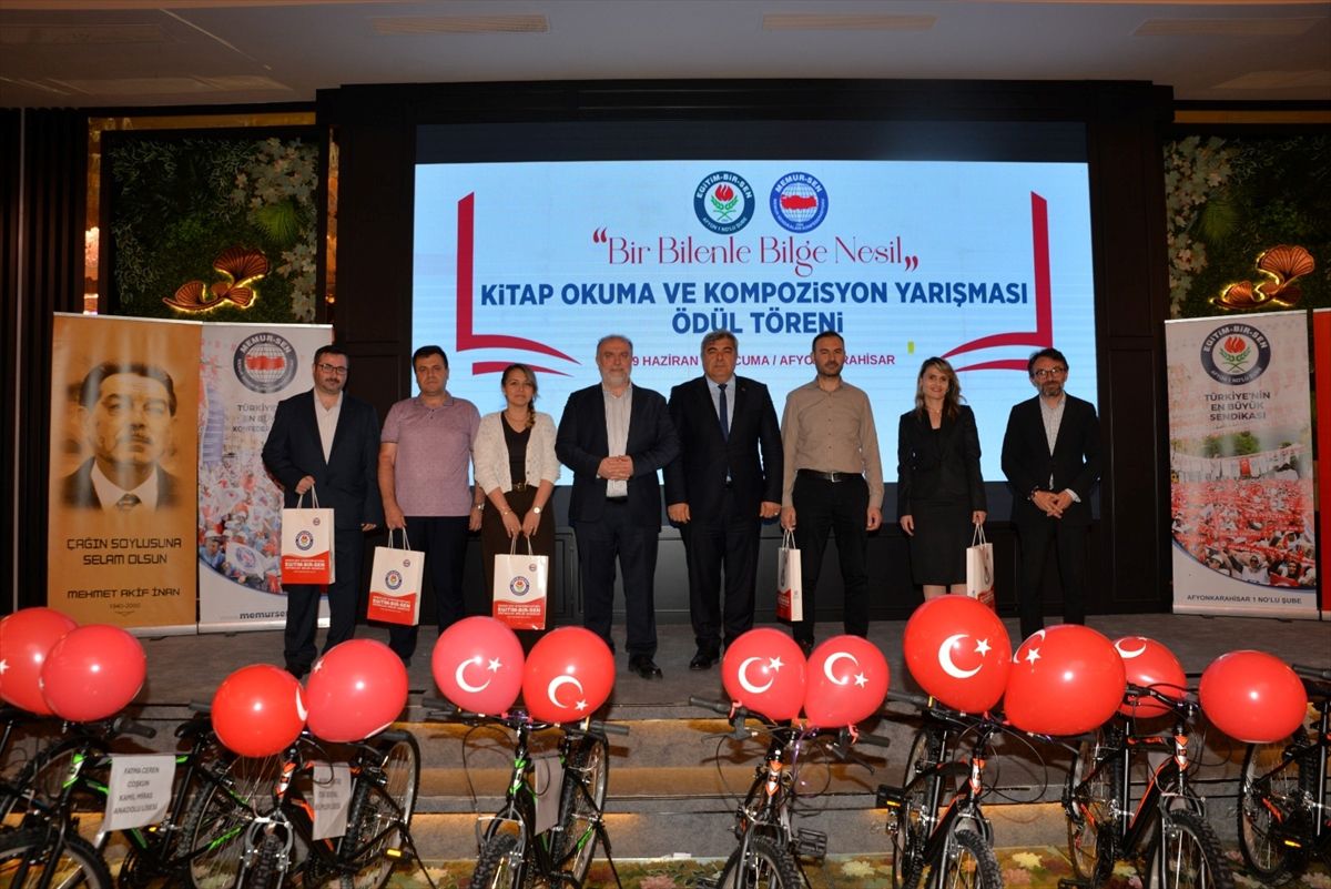 Afyonkarahisar'da ''9. Kitap Okuma Yarışması''nın ödül töreni yapıldı