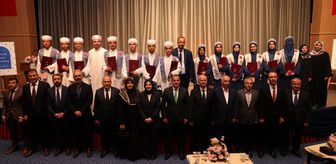 Akyurt'ta hafızlık eğitimini tamamlayan 13 öğrenci icazet aldı