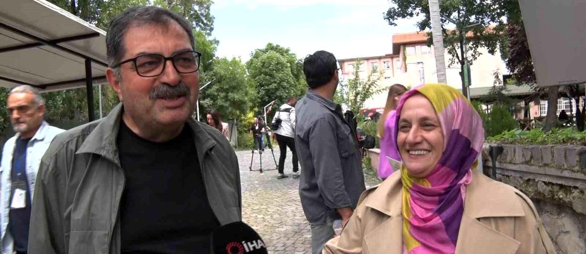 Ankara'da anne ve baba çocuğuna destek olmak için YKS'ye girdi