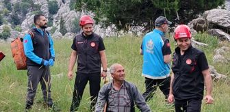 Antalya'da yaylada mahsur kalan hastaya Konya'dan itfaiye ekipleri yetişti
