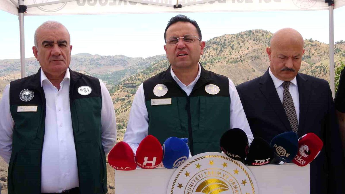Koçali Barajı Projesi inşaatından bir görüntü.