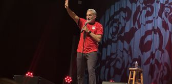 Bassem Youssef 'The Belly of the Beast' turnesi kapsamında İstanbul'da sahne aldı