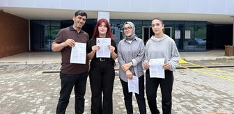 Okumanın yaşı yok! Maaile birlikte sınava girdi