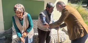 Kaymakam Sungur'dan Babalar Günü'nde şehit ailelerine ziyaret